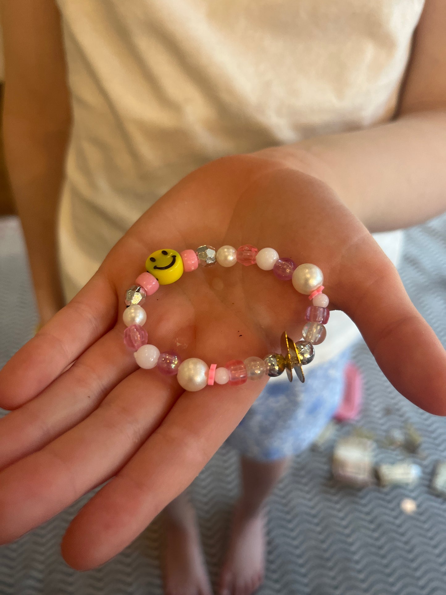 The Pink and White Bracelet